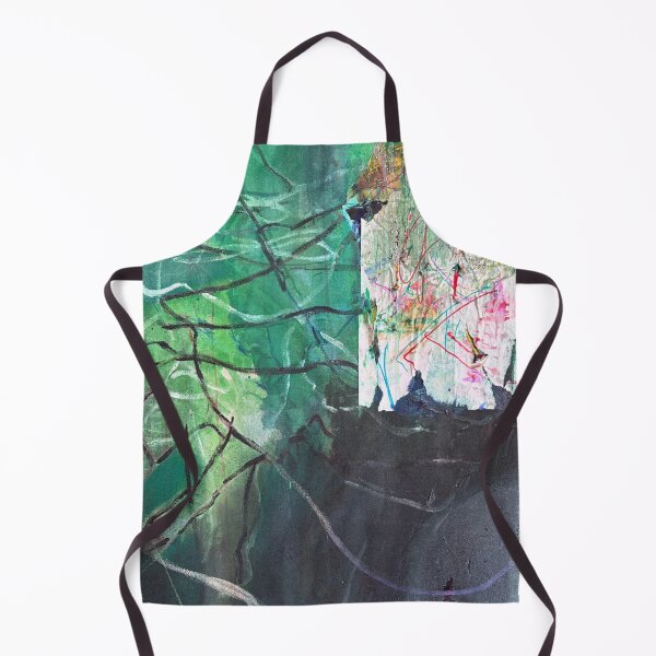 Item preview, Green Abstract Landscape designed and sold by Gela Mikava.