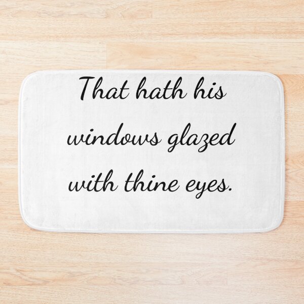 Item preview, "Que tiene sus ventanas vidriadas con tus ojos." - letra negra designed and sold by ariksworld.