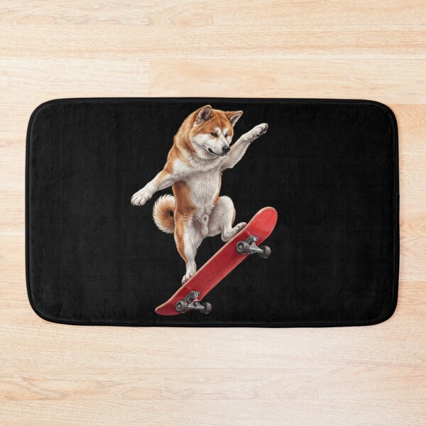 Artikelvorschau, Akita Skateboarding Skate Dog Dad Lover entworfen und verkauft von TerryConnells.