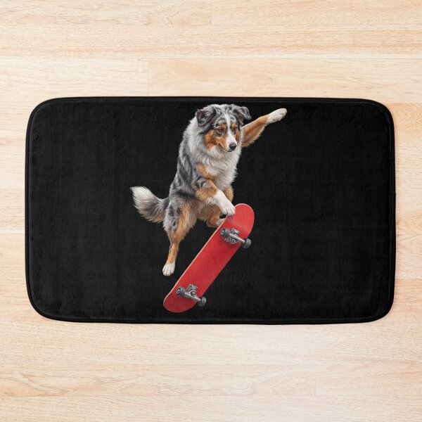 Item preview, Australian Shepherd Skateboarding Skate Dog Dad Lover designed and sold by TerryConnells.