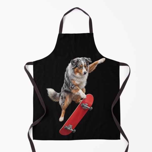 Item preview, Australian Shepherd Skateboarding Skate Dog Dad Lover designed and sold by TerryConnells.