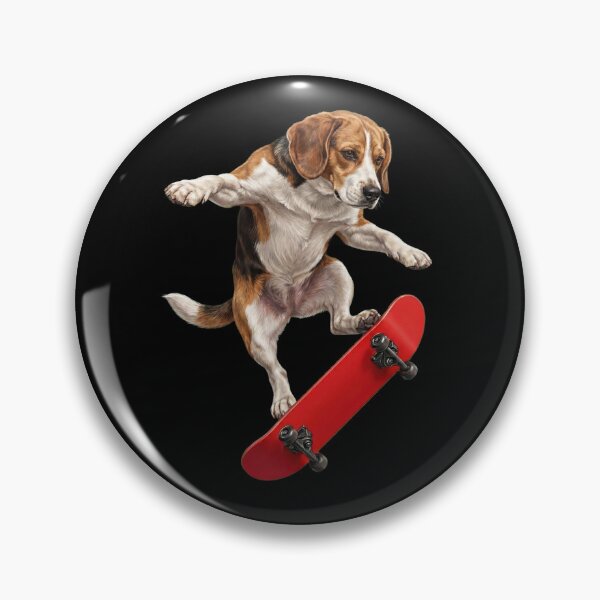 Item preview, Beagle Skateboarding Skate Dog Dad Lover designed and sold by TerryConnells.