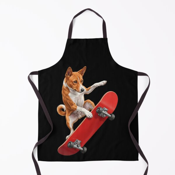 Item preview, Basenji Skateboarding Skate Dog Dad Lover designed and sold by TerryConnells.