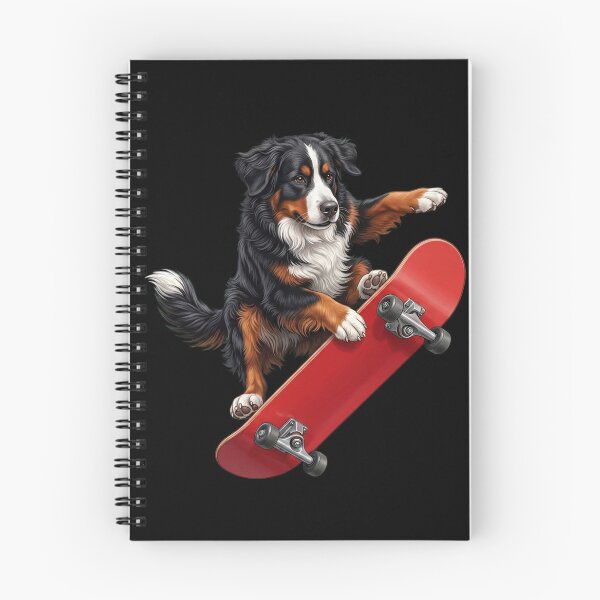 Item preview, Bernese Mountain Dog Skateboarding Skate Dog Dad Lover designed and sold by TerryConnells.