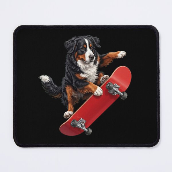Item preview, Bernese Mountain Dog Skateboarding Skate Dog Dad Lover designed and sold by TerryConnells.