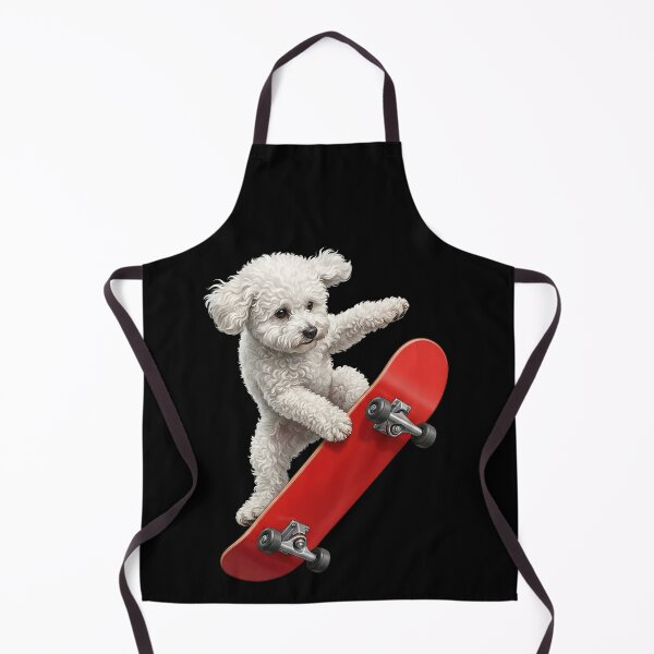 Item preview, Bichon Frise Skateboarding Skate Dog Dad Lover designed and sold by TerryConnells.