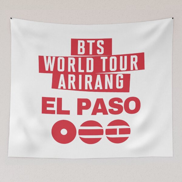 Item preview, BTS World Tour 2026 Arirang. EL PASO. designed and sold by EunsooLee.