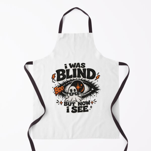 Item preview, I Was Blind But Now I See Ghost Design | Funny Spooky Streetwear Halloween Graphic designed and sold by SPfashon.