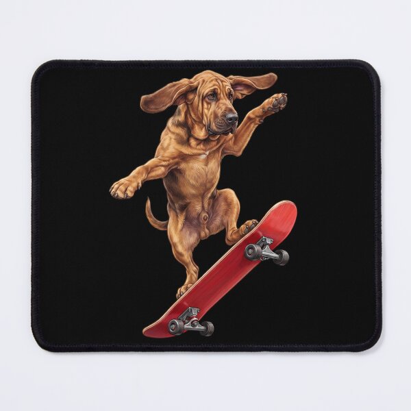 Item preview, Bloodhound Skateboarding Skate Dog Dad Lover designed and sold by TerryConnells.