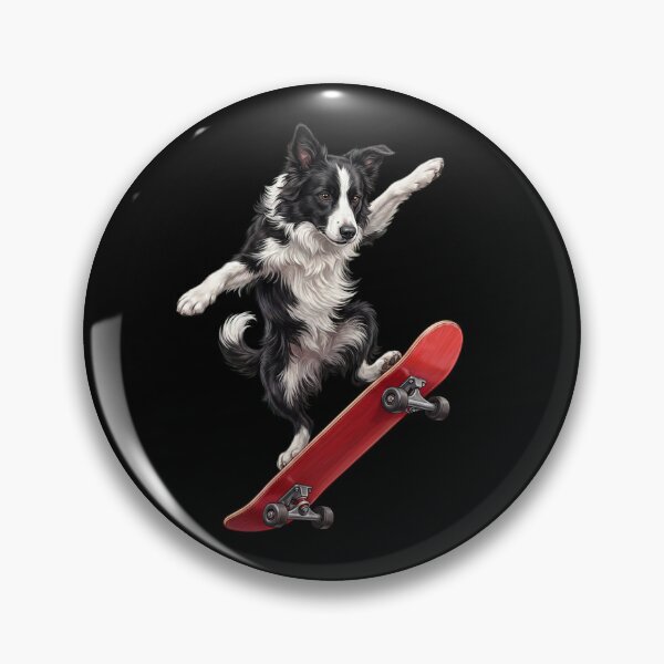 Item preview, Border Collie Skateboarding Skate Dog Dad Lover designed and sold by TerryConnells.