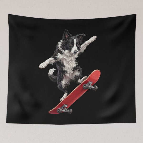 Item preview, Border Collie Skateboarding Skate Dog Dad Lover designed and sold by TerryConnells.