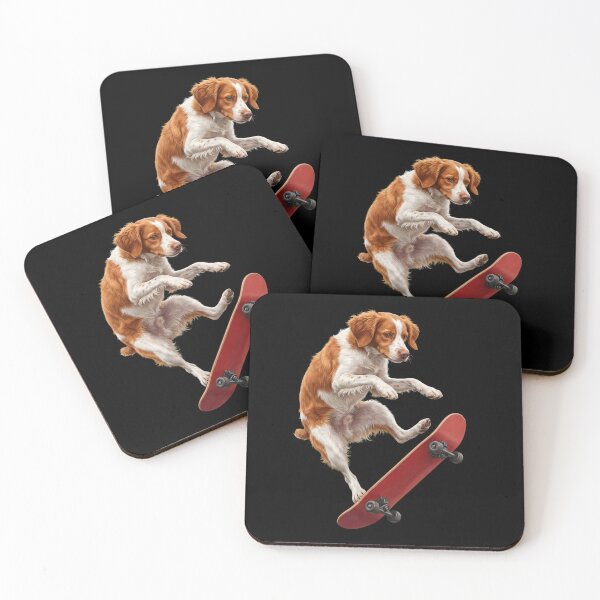 Item preview, Brittany Skateboarding Skate Dog Dad Lover designed and sold by TerryConnells.