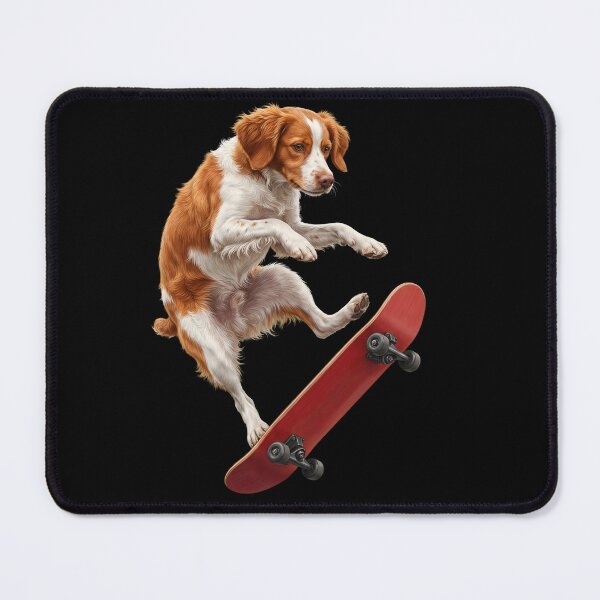 Item preview, Brittany Skateboarding Skate Dog Dad Lover designed and sold by TerryConnells.