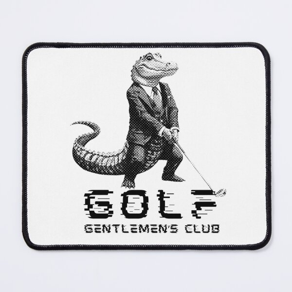 Artikelvorschau, Golf Gentlemens Club Alligator Golfspieler entworfen und verkauft von TrueArtsStore.