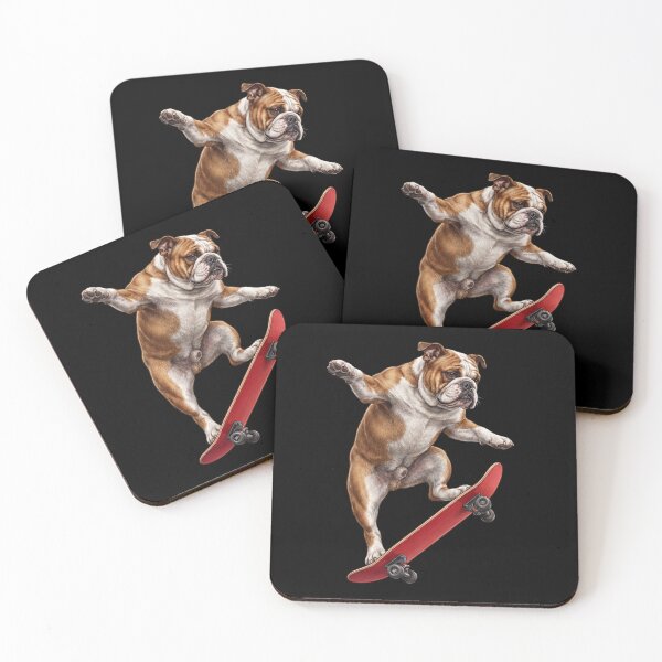 Item preview, Bulldog Skateboarding Skate Dog Dad Lover designed and sold by TerryConnells.