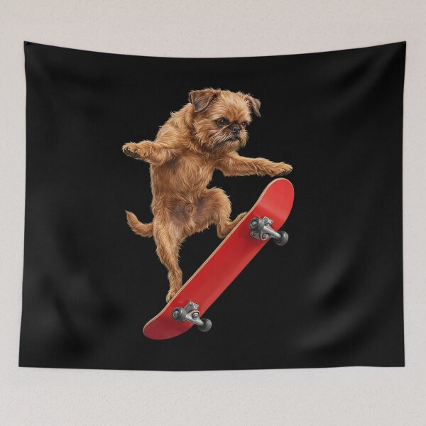 Item preview, Brussels Griffon Skateboarding Skate Dog Dad Lover designed and sold by TerryConnells.