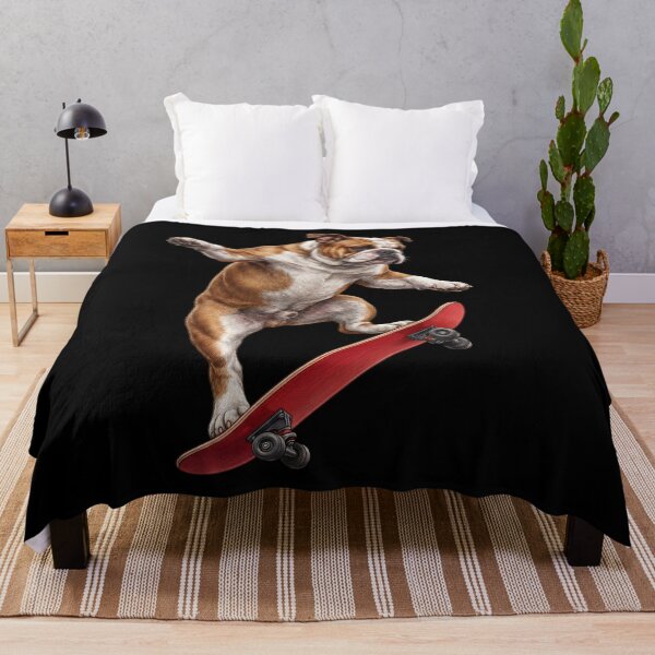Item preview, Bulldog Skateboarding Skate Dog Dad Lover designed and sold by TerryConnells.