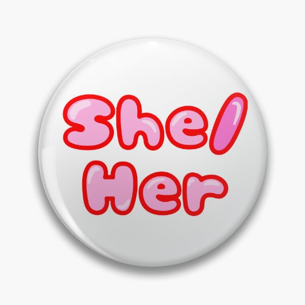 Item preview, She / Her Pronouns - Bubble  designed and sold by cherrynat1.