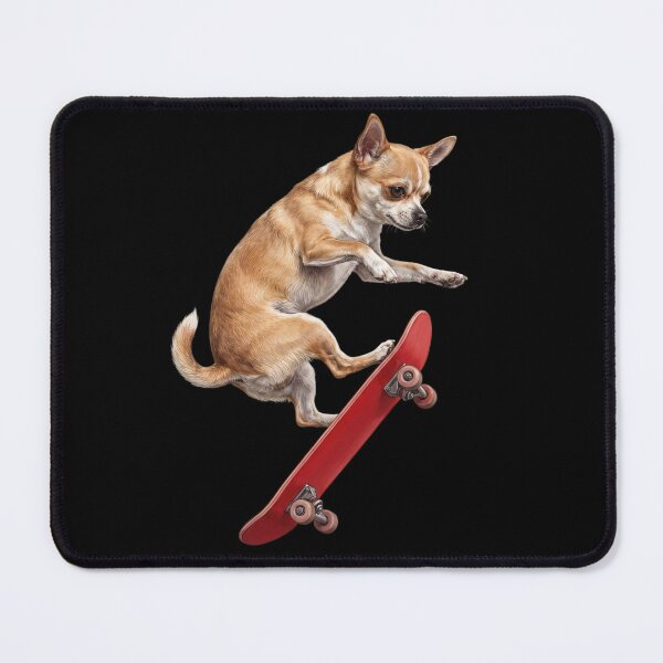 Item preview, Chihuahua Skateboarding Skate Dog Dad Lover designed and sold by TerryConnells.