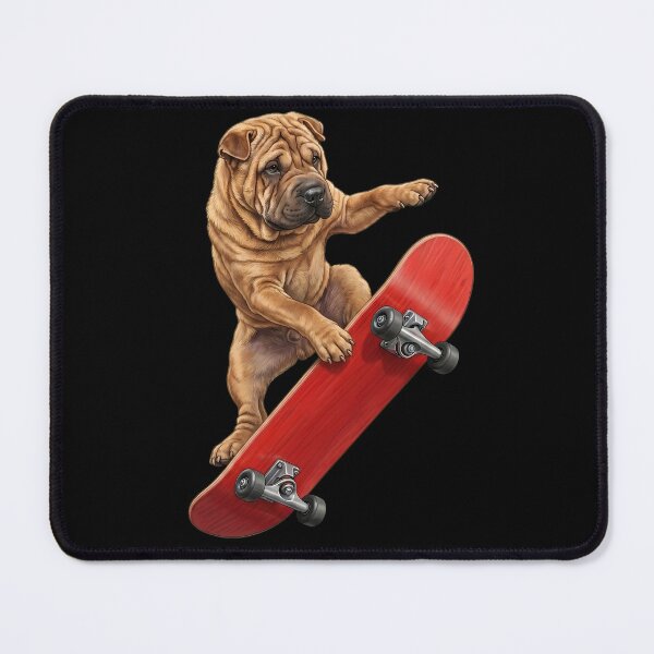 Item preview, Chinese Shar Pei Skateboarding Skate Dog Dad Lover designed and sold by TerryConnells.