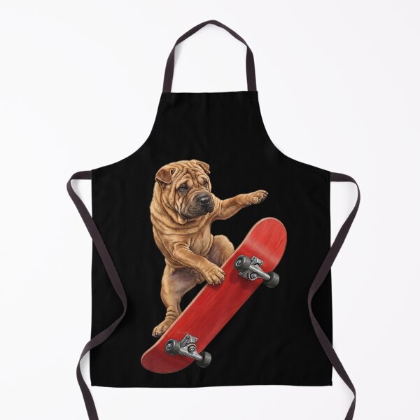 Item preview, Chinese Shar Pei Skateboarding Skate Dog Dad Lover designed and sold by TerryConnells.