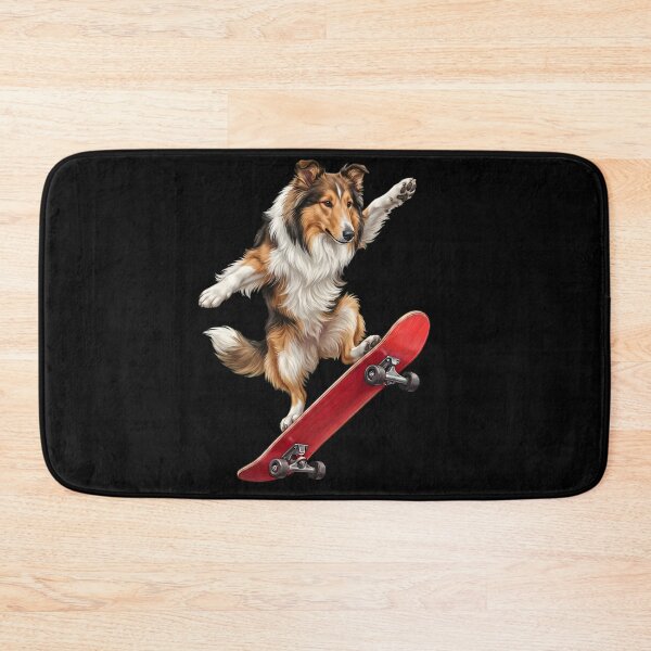Item preview, Collie Skateboarding Skate Dog Dad Lover designed and sold by TerryConnells.