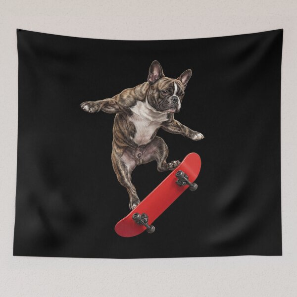 Item preview, French Bulldog Skateboarding Skate Dog Dad Lover designed and sold by TerryConnells.
