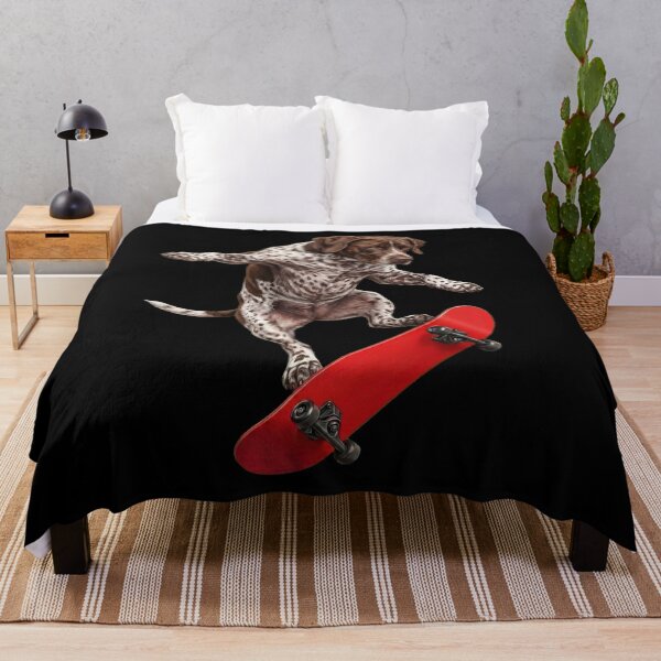 Item preview, German Shorthaired Pointer Skateboarding Skate Dog Dad Lover designed and sold by TerryConnells.