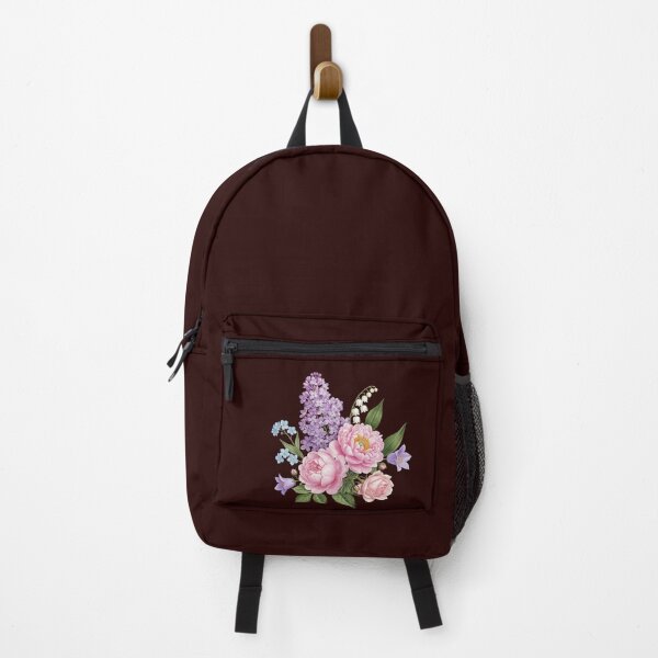 Item preview, Isolated Vintage Botanical Bouquet: Pink Peonies & Lilac PNG designed and sold by TatyanaArt.