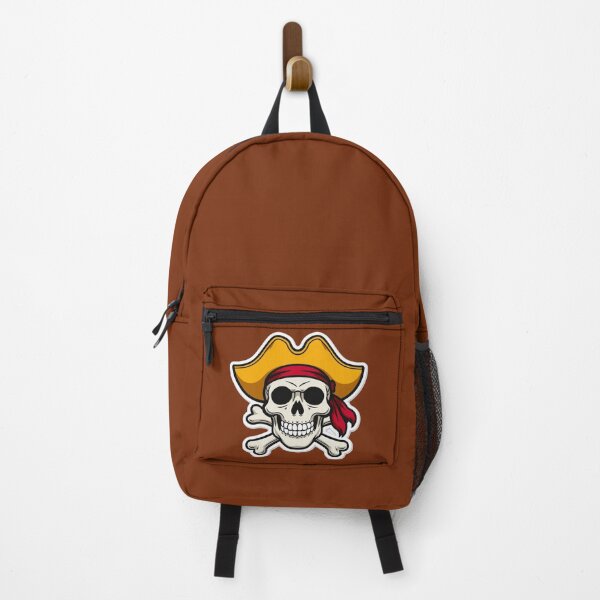 Item preview, Pirate Skull Sticker – Cool Skull & Crossbones with Hat | Aesthetic Pirate Design designed and sold by ClickToSticker.