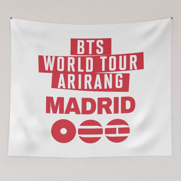 Item preview, BTS World Tour 2026 Arirang. MADRID. designed and sold by EunsooLee.