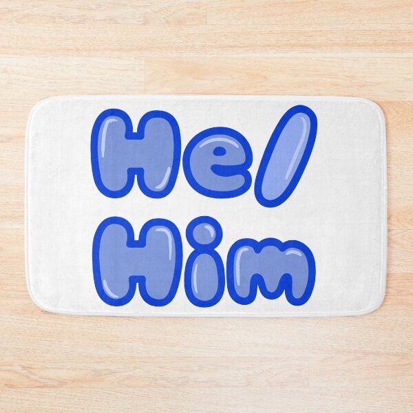 Item preview, He / Him Pronouns - Bubble designed and sold by cherrynat1.