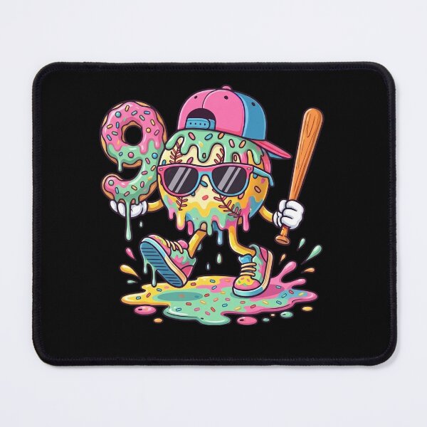 Item preview, Baseball 9th Birthday Drip Cool Kid Shirt designed and sold by KIROSALS.
