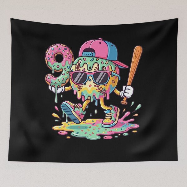 Item preview, Baseball 9th Birthday Drip Cool Kid Shirt designed and sold by KIROSALS.