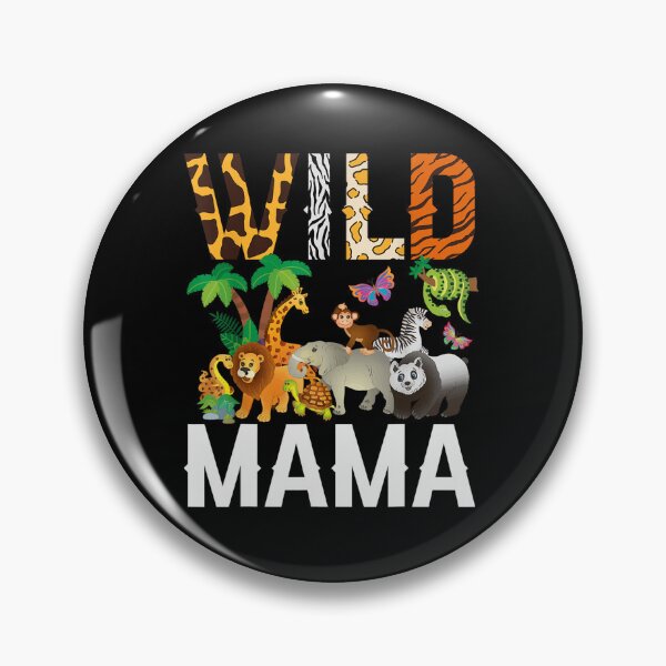 Item preview, wild mama safari animals birthday born two be wild b-day  designed and sold by mariazin.
