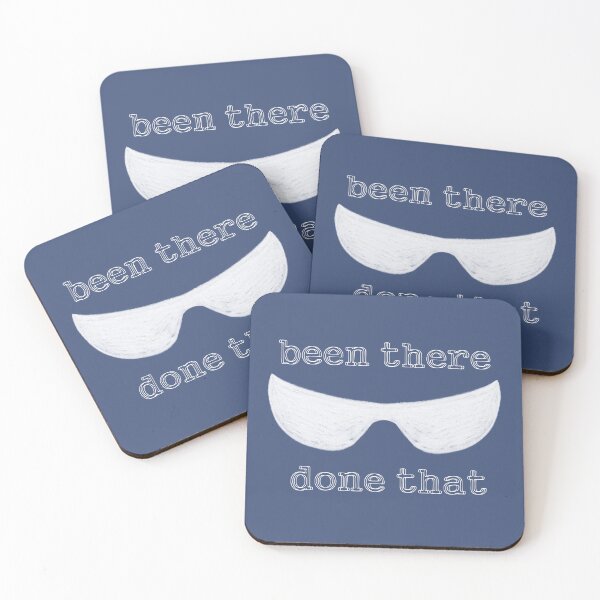 Item preview, Been there, done that (white) designed and sold by QukiDesign.