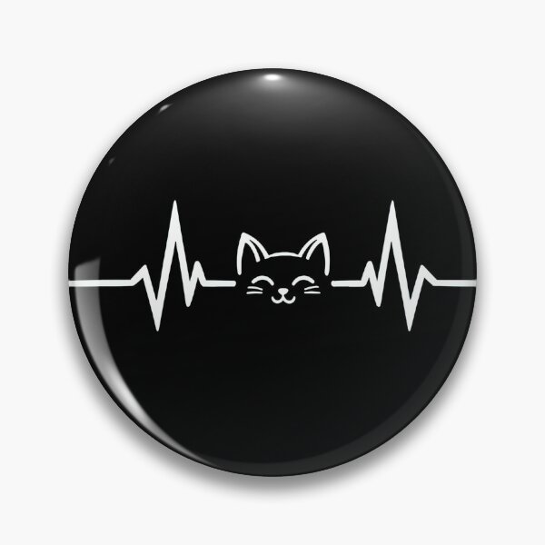 Item preview, Cat Heartbeat EKG Line Smile Sweatshirt designed and sold by OlyvieArt.