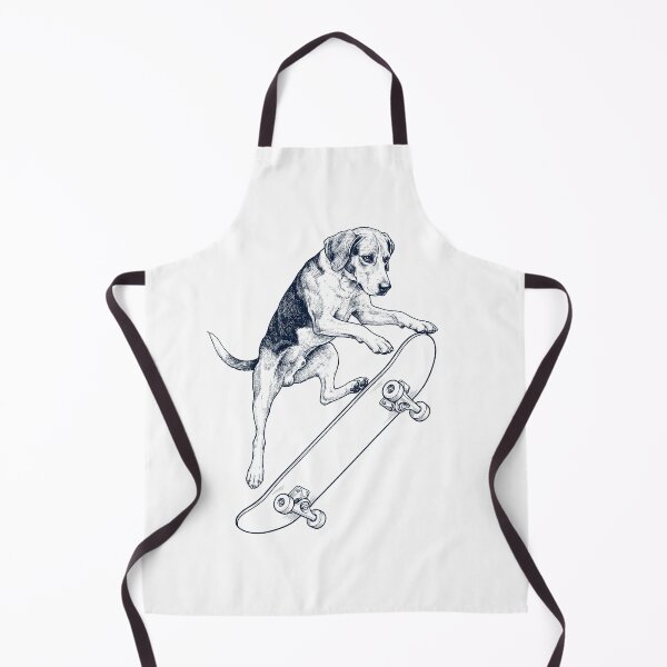 Item preview, Vintage American Foxhound Skateboarding Skate Dog Dad Lover designed and sold by DoodleTortle.