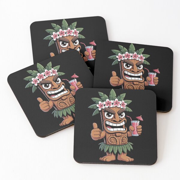 Item preview, Tiki Man Hawaiian Summer Tropical Luau Party designed and sold by TrinaEspinoza.