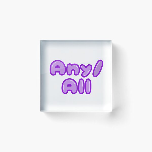 Item preview, Any / All Pronouns - Bubble  designed and sold by cherrynat1.