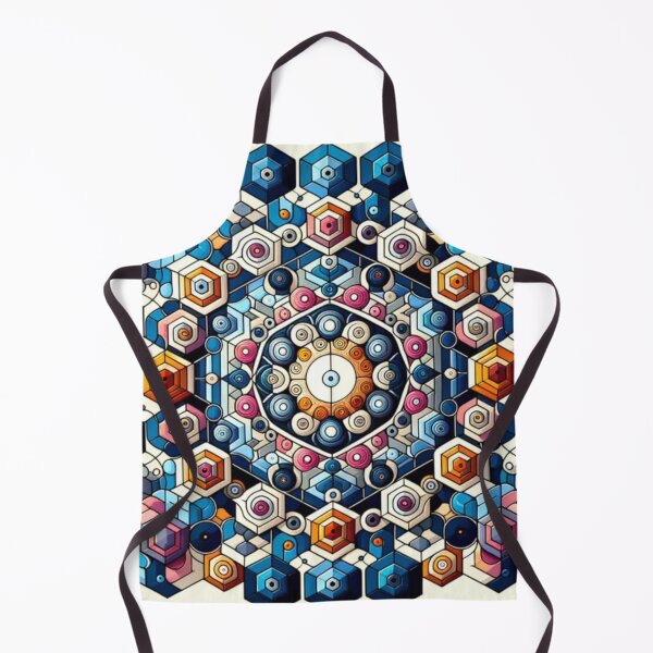 Item preview, Infinite Geometry – Psychedelic Mandala Pattern designed and sold by EchoWave11.