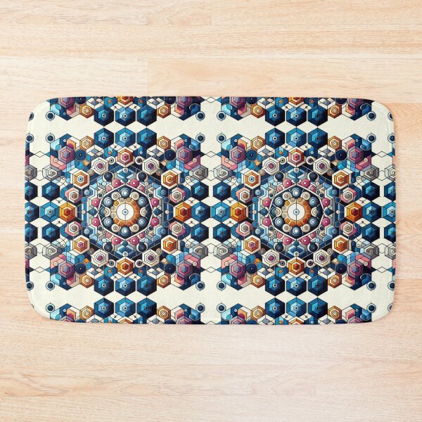 Item preview, Infinite Geometry – Psychedelic Mandala Pattern designed and sold by EchoWave11.