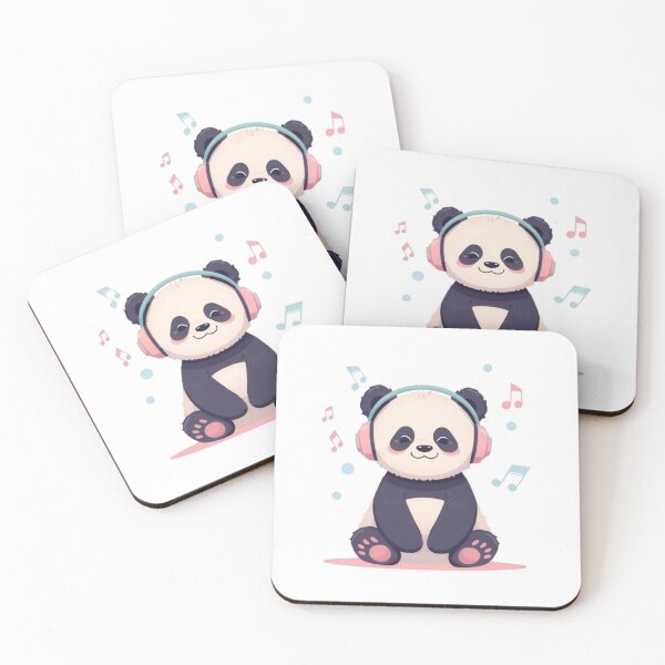 Artikelvorschau, Music Mood Panda – Chill Vibes Design entworfen und verkauft von Jiyahh.