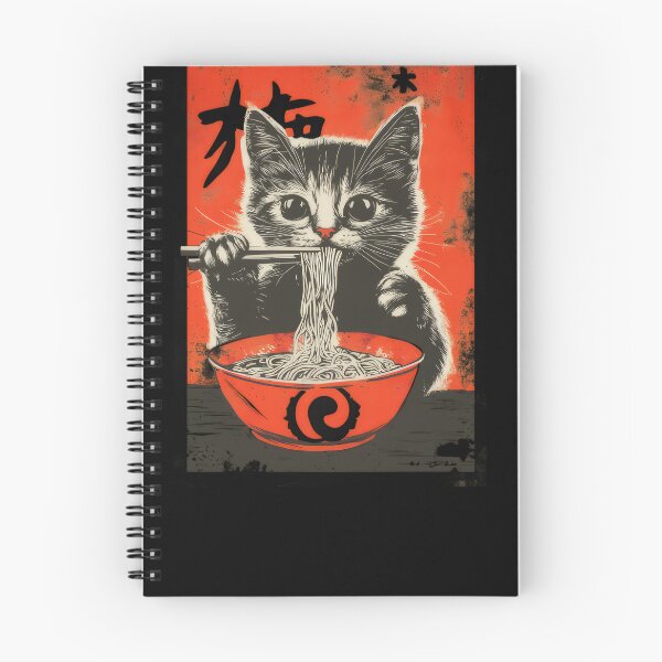 Item preview, Ramen Kats Japan #786 designed and sold by triglavis-art.
