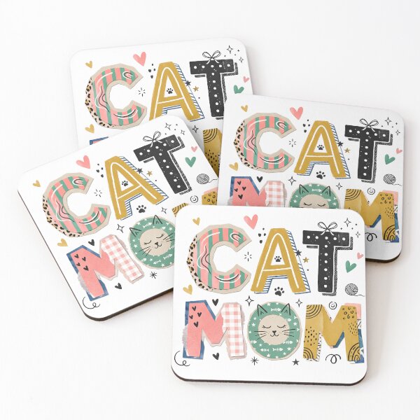 Item preview, Cat Mom Funny Vintage Cat Lovers Mothers Day designed and sold by SecretDicer.