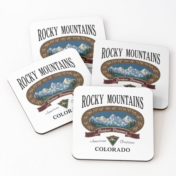 Item preview, Rocky Mountains Colorado 90s Mountain Hiking designed and sold by AtanacioBridget.