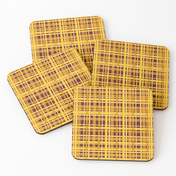 Item preview, Burgundy and Gold Plaid designed and sold by JaygiesDesign.