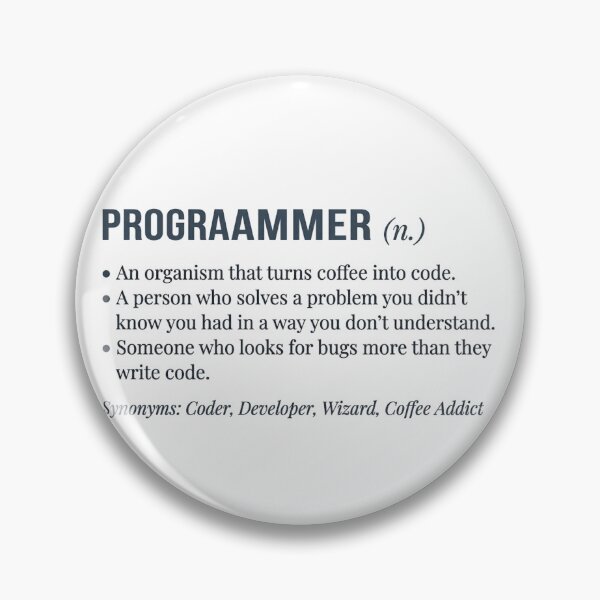 Item preview, Programmer Definition Print - Minimalist Dictionary Style Wall Art, Student Gift Poster, Office Decor for Software Developers designed and sold by Zeyzep.