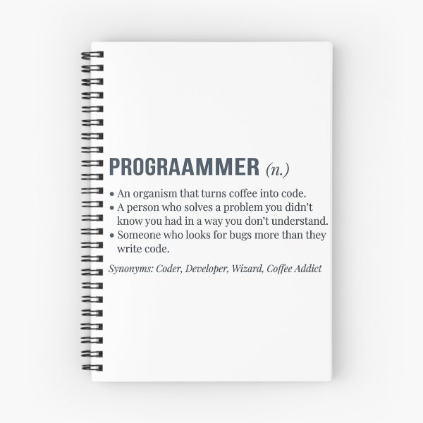 Item preview, Programmer Definition Print - Minimalist Dictionary Style Wall Art, Student Gift Poster, Office Decor for Software Developers designed and sold by Zeyzep.