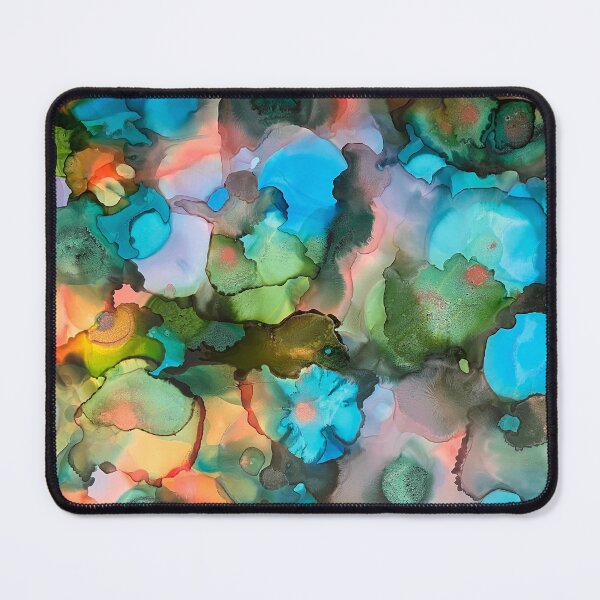 Item preview, Water drops alcohol ink painting  designed and sold by disabilitymum.